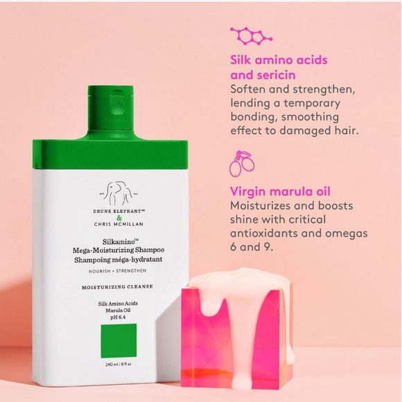NEW Drunk Elephant Silkamino Shampoo Full Size - Picture 3 of 3